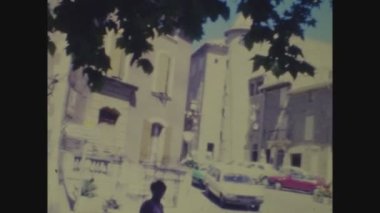 Marsilya, FRANSA Mayıs 1987: 80 'lerde Marsilya şehir manzarası