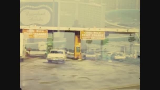 Miami Stati Uniti Giugno 1973 Florida Autostrada Viaggiare Negli Anni — Video Stock