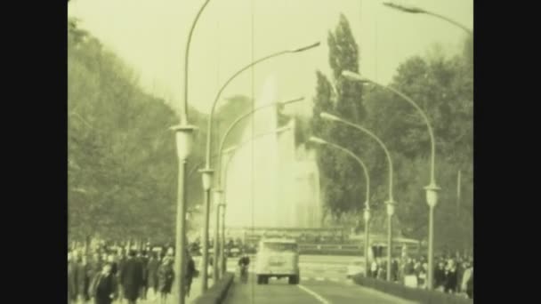 1969年5月1日 布达佩斯 60年代布达佩斯一览 — 图库视频影像