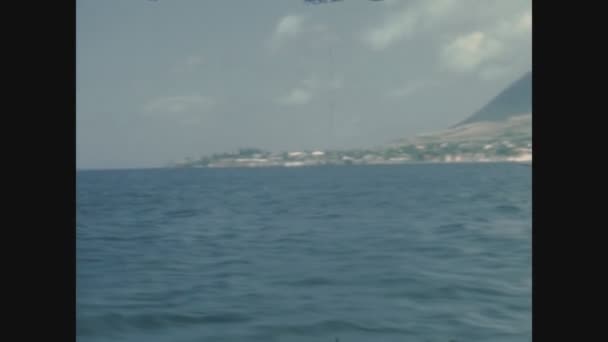 Basseterre Saint Kitts December 1984 Caribbean Sea Navigation 1980S — 图库视频影像