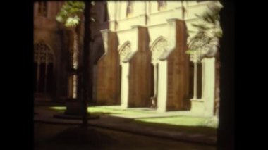 Najera, İspanya 1975: 70 'lerde Santa Maria la Real Manastırı