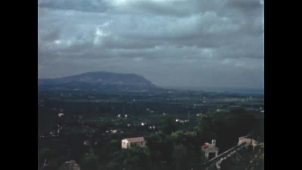 Ancona Italië Mei 1959 Uitzicht Haven Van Ancona Jaren — Stockvideo
