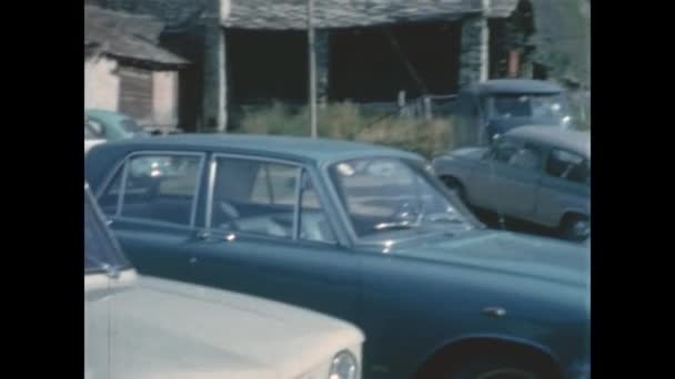 1965年6月 意大利Tonale 60年代阿尔卑斯山景观 — 图库视频影像