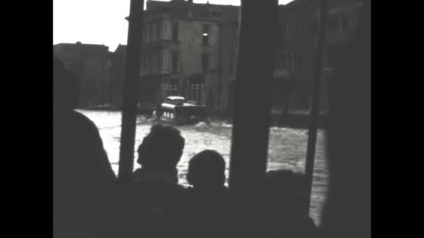 Venice Italy May 1955 Travel Canals Venice 50S — Video