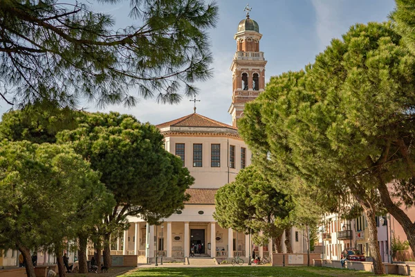 Tempio Della Rotonda Rovigo Antica Chiesa Nel Cuore Della Città — Foto Stock