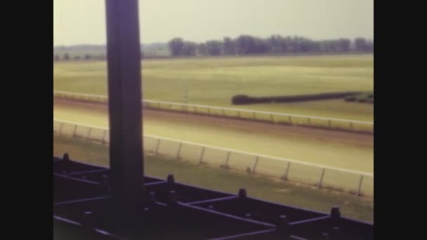 Lexington Spojené Státy Americké Květen 1950 Keeneland Race Course View — Stock video