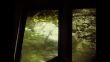 YOSEMITE ULUSAL PARK, ABD MAYIS 1978: 70 'lerde Yosemite park manzarası