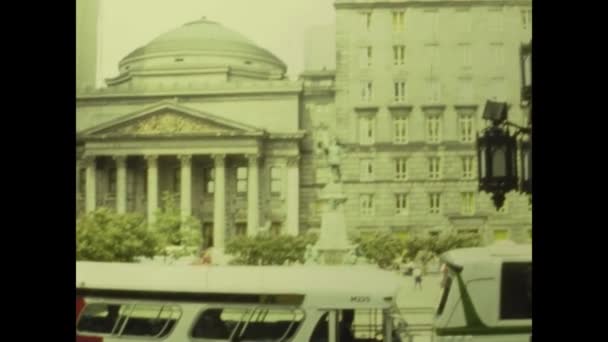 Toronto Canada May 1975 Toronto Street View 70S — Stock video