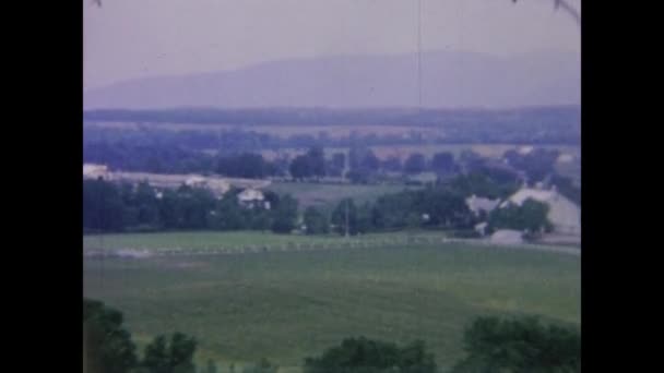 Washington Usa Maj 1969 Landskap Usa Talet — Stockvideo