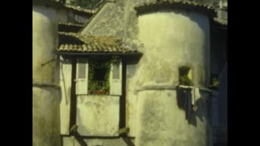 Avignon, Fransa Mayıs 1955: Avignon Village Caddesi ve bina manzarası 1960 'larda