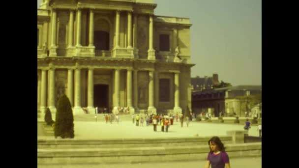 Paris France July 1976 Hotel Des Invalides Paris — Stock Video
