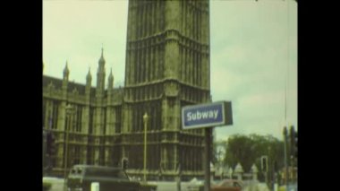 Londra, Birleşik Krallık 1977: 70 'lerde Londra Büyük Ben ve Westminster Binası