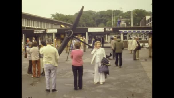スウェーデンストックホルム1979年7月 70年代のストックホルム港の眺め — ストック動画