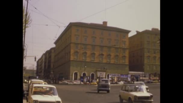 Rome Italy Квітня 1974 Церква Санта Марія Маджоре Рим — стокове відео