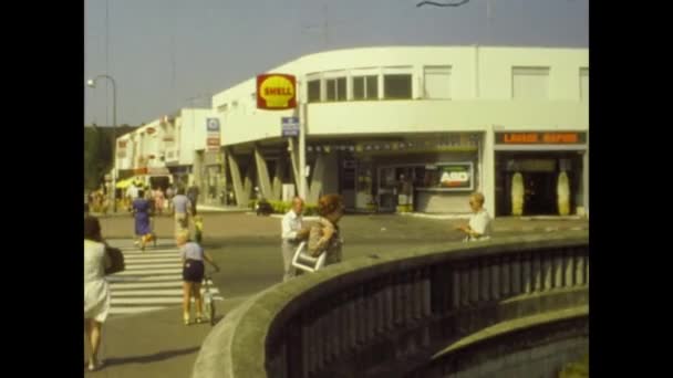 Calais Frankrig September 1973 Calais Visning Erne – Stock-video