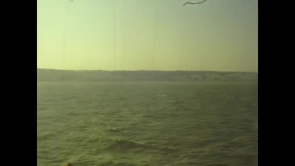 1974年9月9日 联合王国 70年代的多佛港口视图 — 图库视频影像