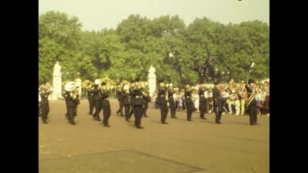 London Rli Kingdom 1979 Eylül Lerde Londra Daki Windsor Kalesi — Stok video