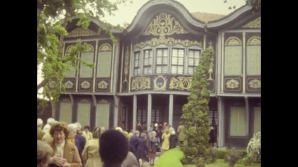 Plovdiv Bulgarien Maj 1976 Bulgarien 1976 Plovdiv Bulgarien Talet — Stockvideo