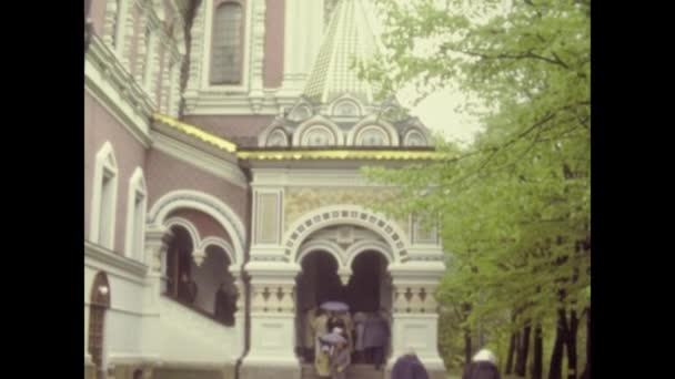 Shipka Bulgaria May 1976 Святилище Шипки Болгарії — стокове відео