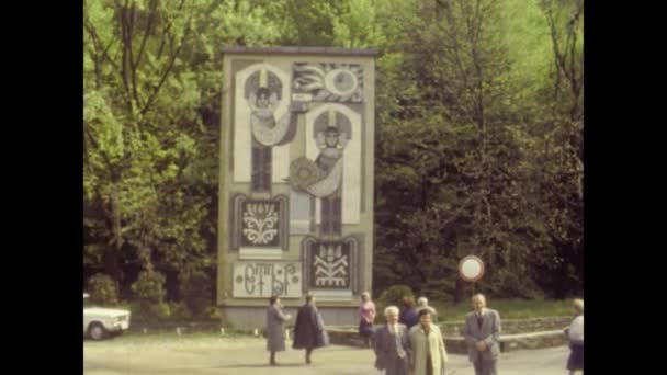 Etter Bulgária 1975 Május Szabadtéri Néprajzi Múzeum Etar Években — Stock videók