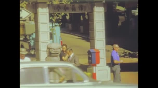 Σαν Φρανσίσκο Ηπα Οκτωβριοσ 1972 San Francisco Street View — Αρχείο Βίντεο