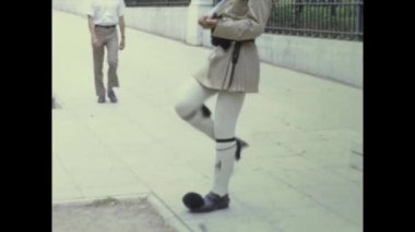 Atina, Yunanistan Haziran 1969: Yunan askeri 60 'larda Atina' da