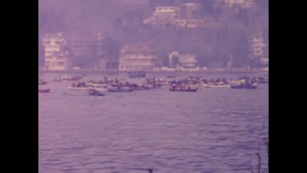 Istanbul Turki Mungkin 1966 Pandangan Kota Istanbul Pada Tahun — Stok Video