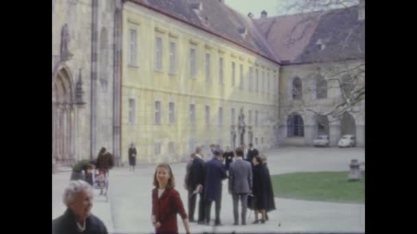 Vienne Autriche Mai 1965 Vienne Vue Sur Ville Dans Les — Video