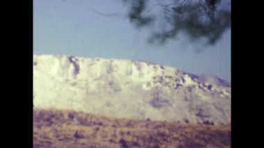 Nevada, ABD Kasım 1974: Yellowstone Ulusal Parkı volkanı 70 'lerde patladı