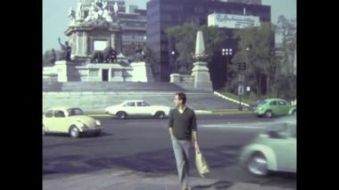 Mexico City, Mexico 1974: Mexico City view in 70 'ler