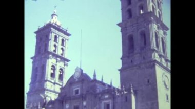 Merida, Meksika 1974: Merida şehir manzarası 70 'lerde