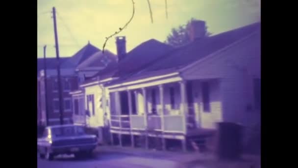 佛罗里达 1974年 70年代的美国街头旅行 — 图库视频影像