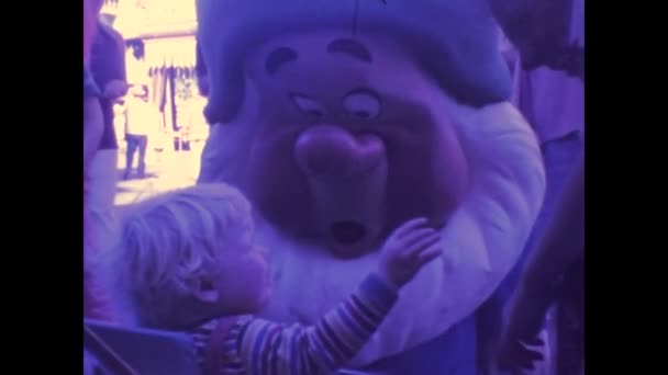 Florida Abd 1974 Lerde Disneyland Orlando Sahnesi — Stok video