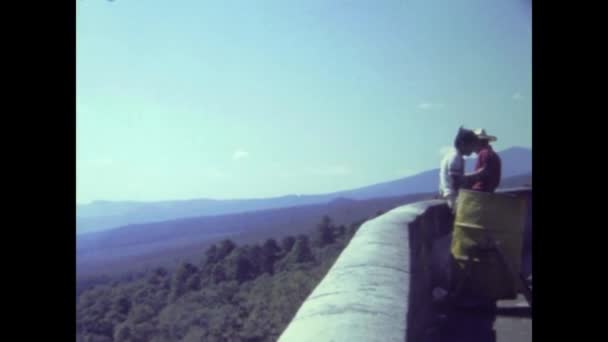 メキシコ市1974年5月 70年代のメキシコ旅行 — ストック動画