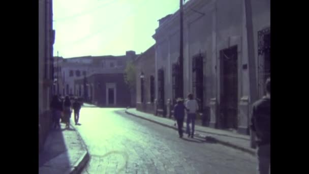 Μέριδα Μεξικό Μάιος 1974 Θέα Στην Πόλη Της Μέριδα — Αρχείο Βίντεο