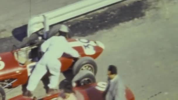 Vallelunga Italië Mei 1964 Formule Race Vallelunga Italië Jaren — Stockvideo