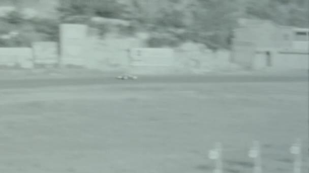 Vallelunga Itália Maio 1964 Fórmula Corrida Circuito Vallelunga Itália — Vídeo de Stock