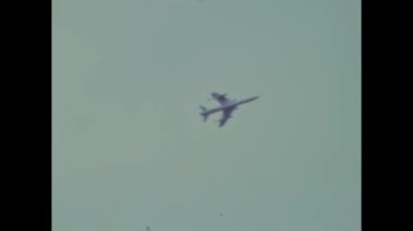 Aviano, İtalya 1962: 60 'larda Amerikan Hava Kuvvetleri Hava Üssü Hava Gösterisi