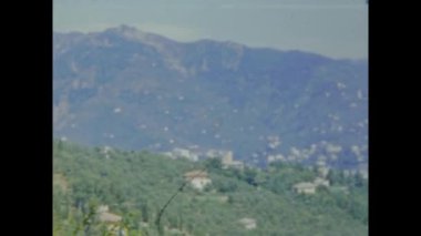 Bardolino, İtalya 1964: Garda göl manzarası 60 'larda