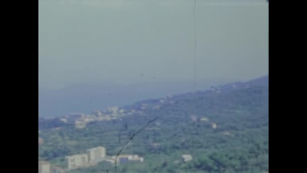 Bardolino Italy May 1964 Garda Lake View 60S — Stock Video