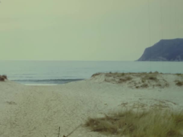 Ilha Elba Itália Setembro 1973 Vista Paisagem Ilha Elba Década — Vídeo de Stock