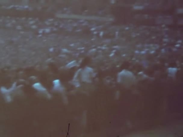 Сиена Италия Июль 1964 Палио Сиенской Сцены Годах — стоковое видео