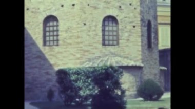 Ravenna, İtalya 1964: Ravenna şehir manzarası 60 'larda
