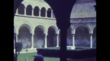 Ravenna, İtalya 1964: Ravenna şehir manzarası 60 'larda