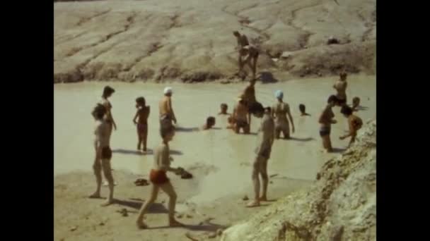 Messina Italia Junio 1964 Vacaciones Familiares Mar Sicily Los Años — Vídeos de Stock