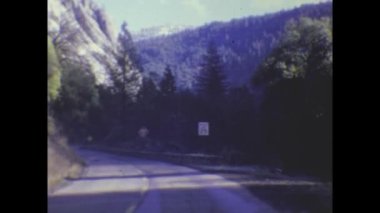 San Francisco, ABD 1974: Yosemite Milli Parkı 70 'lerde