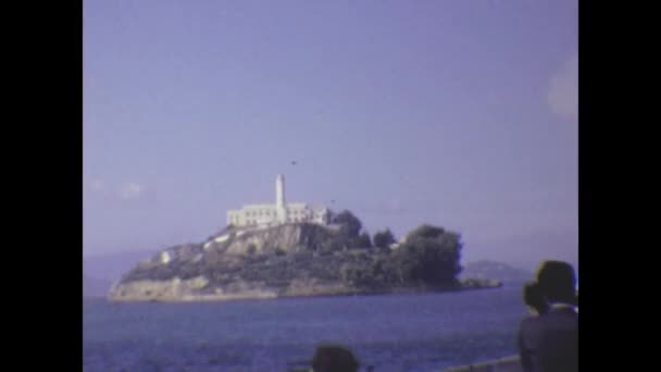 San Francisco Verenigde Staten Mei 1974 San Francisco Islands Ferry — Stockvideo