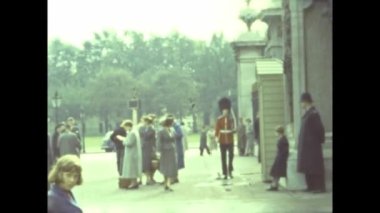 Londra, Birleşik Krallık Nisan 1960: 60 'larda Coldstream Muhafızları