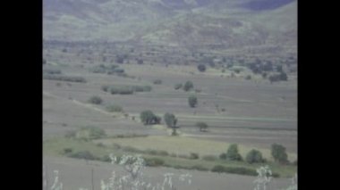 Mexico City, Mexico 1973: 70 'lerde Mexico Hill manzarası