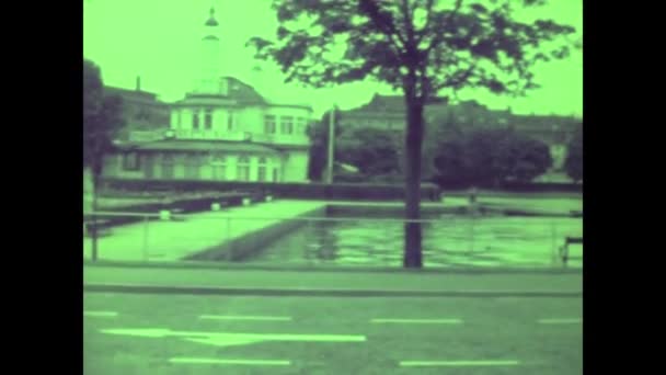 Κοπεγχάγη Δανία Μάιος 1964 Κοπεγχάγη Σκηνή Της Πόλης Στη Δεκαετία — Αρχείο Βίντεο